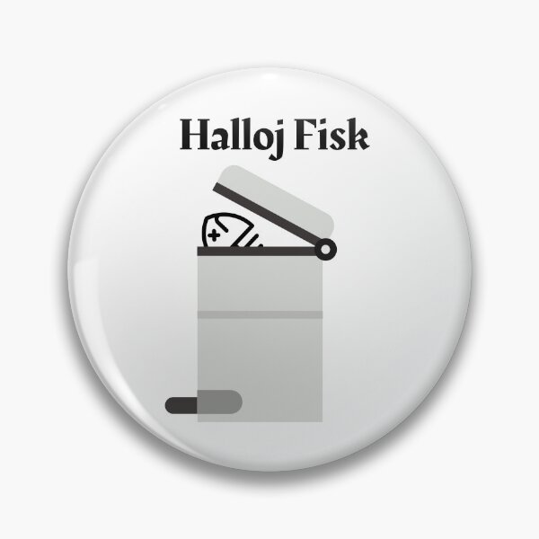 Item preview, Halloj Fisk_Swedish  designed and sold by CeasarBratz.