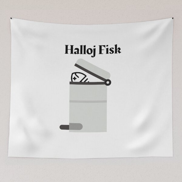 Item preview, Halloj Fisk_Swedish  designed and sold by CeasarBratz.