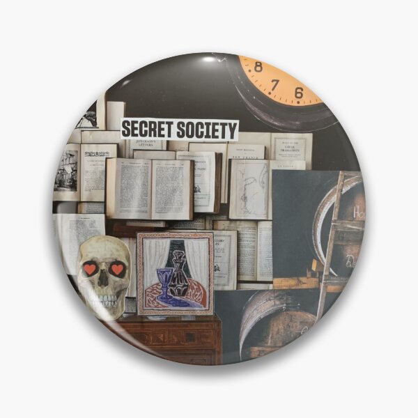 Aperçu de l'œuvre Collage de la société secrète créée et vendue par Gigi Larsen Creative.