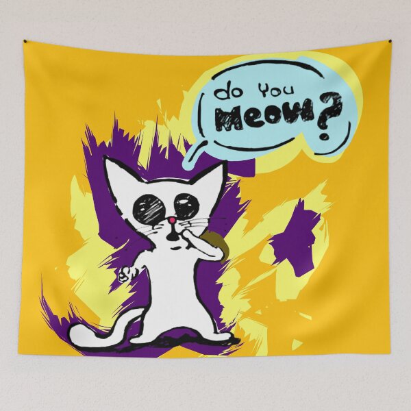 Item preview, Do you also meow? designed and sold by manuelunsui.