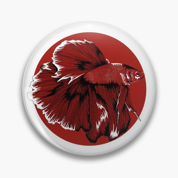 Item preview, Betta fish designed and sold by Blacklock-Art.