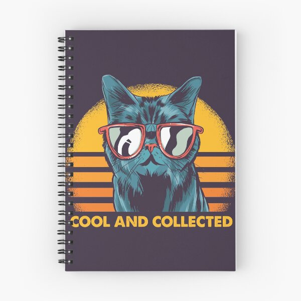 Item preview, Cool and Collected Black Cat designed and sold by CoolSilhouettes.