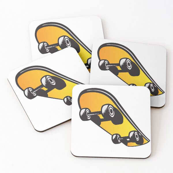 Item preview, skateboard in air designed and sold by Miles Reinstein.