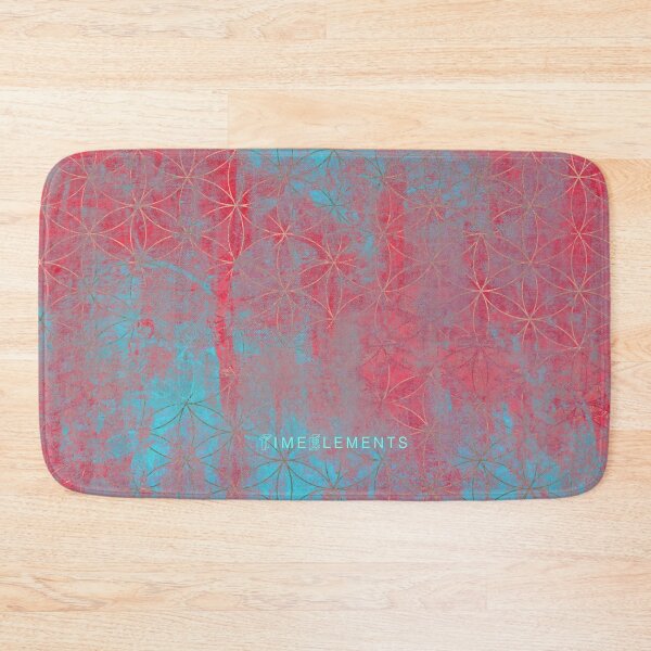 Item preview, flower of life red blue designed and sold by filippobassano.