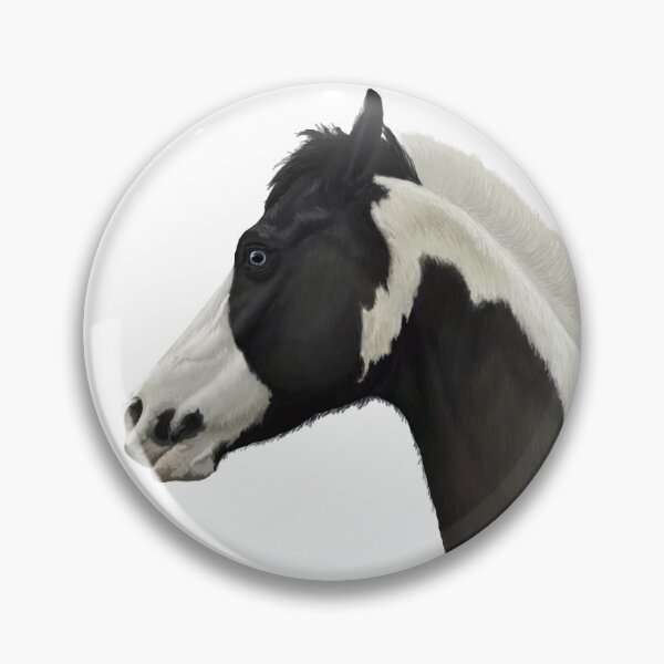 Item preview, B&W Paint Horse designed and sold by Slightlyunderrated Art.