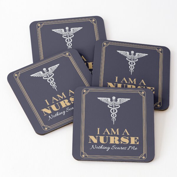 Item preview, I am a Nurse. Nothing Scares Me. designed and sold by Belcibol.
