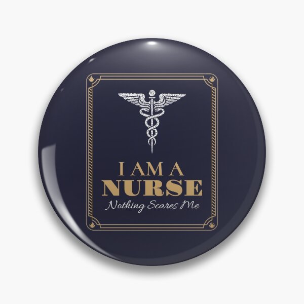 Item preview, I am a Nurse. Nothing Scares Me. designed and sold by Belcibol.