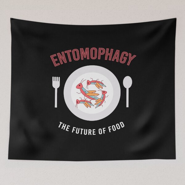 Item preview, Entomophagy Future Of Food designed and sold by MooonTees.