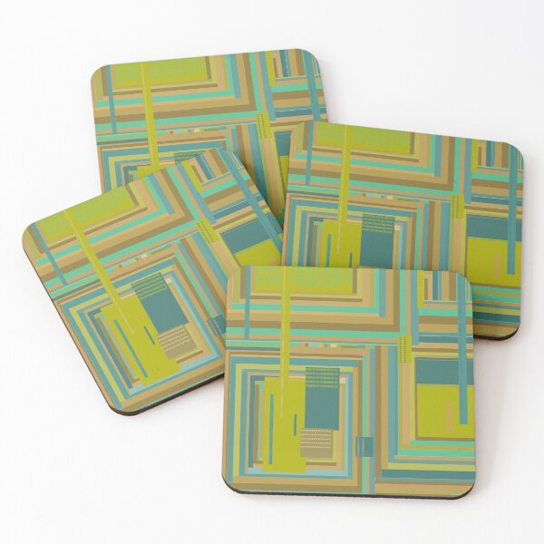 Item preview, Urban Cactus abstract stripes and geometrics designed and sold by djrunnels.