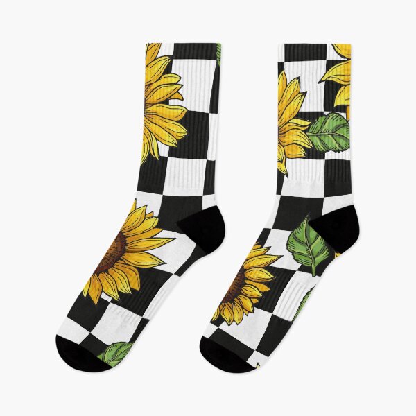 Item preview, Vintage Sunflower on Checkerboard  designed and sold by Boutique-Chic.