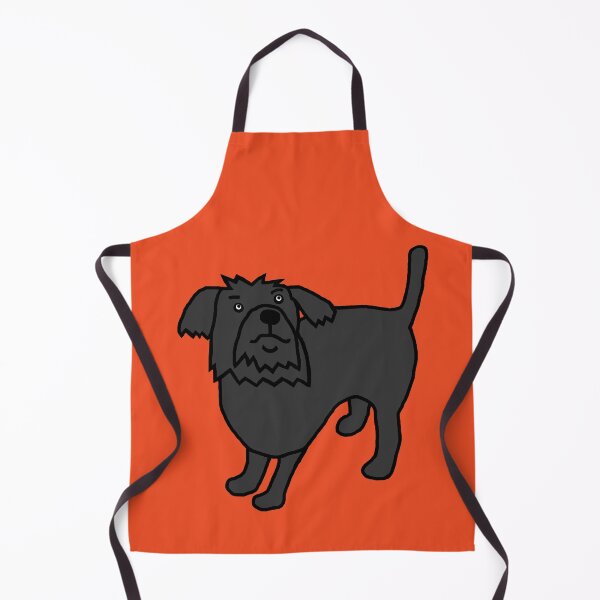 Item preview, Fergus the Dog on Orange designed and sold by ellenhenry.