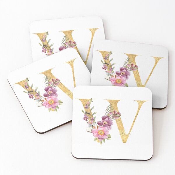 Item preview, Flower Bouquet with Letter W designed and sold by TheFamilyVan.