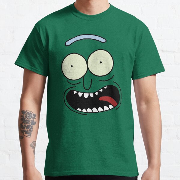 Pickle Rick Face (Rick and Morty™) Classic T-Shirt