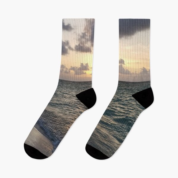 Item preview, Sunset on Cuban beach ocean designed and sold by stina-bee.