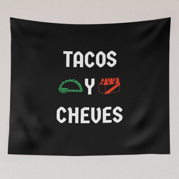 Item preview, Funny Mexican Tacos Y Chevez designed and sold by Mexihumor Store.