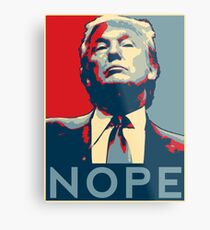Donald Trump "NOPE" Metal Print