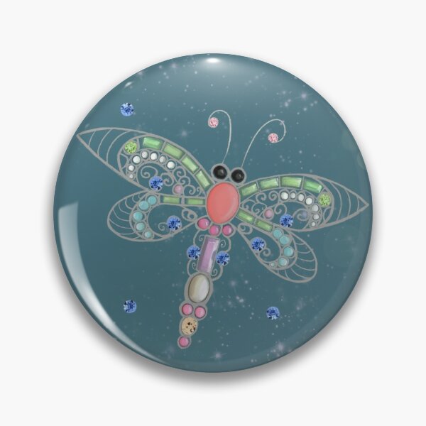 Item preview, Magical repeat pattern jewelry dragonflies  designed and sold by Mayfaery-.