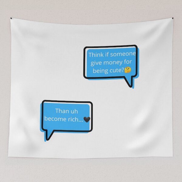 Item preview, Speech bubble message with crush (love cute chat) designed and sold by Slangt-shirt.