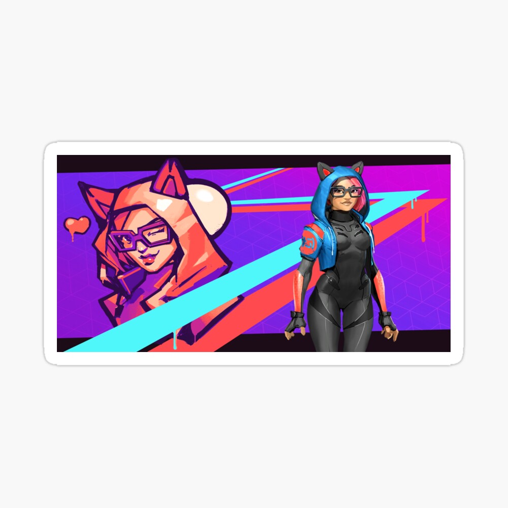 Lynx Poster Fortnite Lynx Poster By Xennnn Redbubble