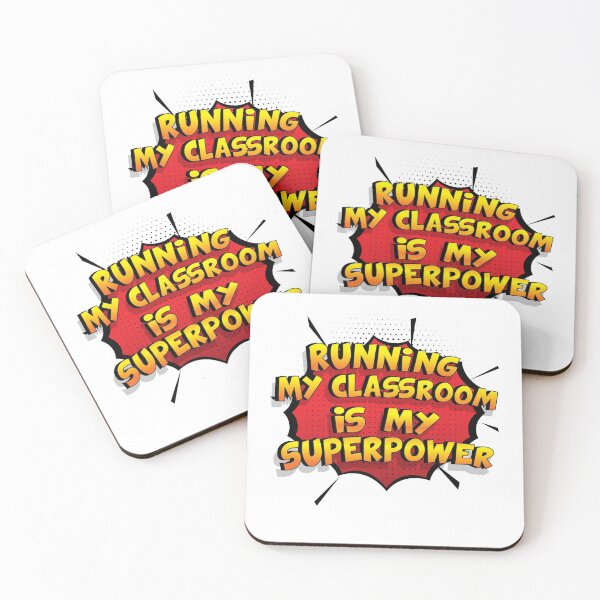 Artikelvorschau, Running my Classroom ist mein Superpower Lustiges Running my Classroom Designgeschenk entworfen und verkauft von Custom365.