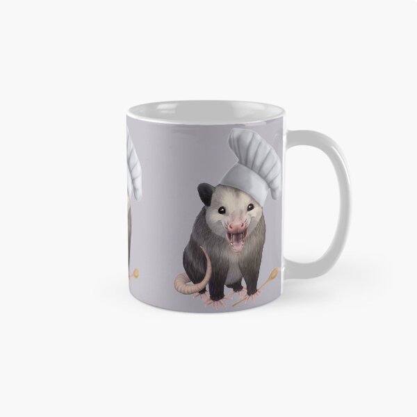 Item preview, Chef Opossum - cute possum in a chefs hat designed and sold by Mehu.