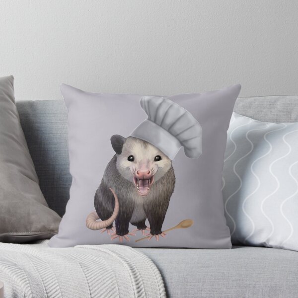 Item preview, Chef Opossum - cute possum in a chefs hat designed and sold by Mehu.