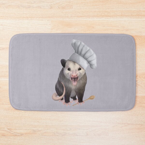 Item preview, Chef Opossum - cute possum in a chefs hat designed and sold by Mehu.