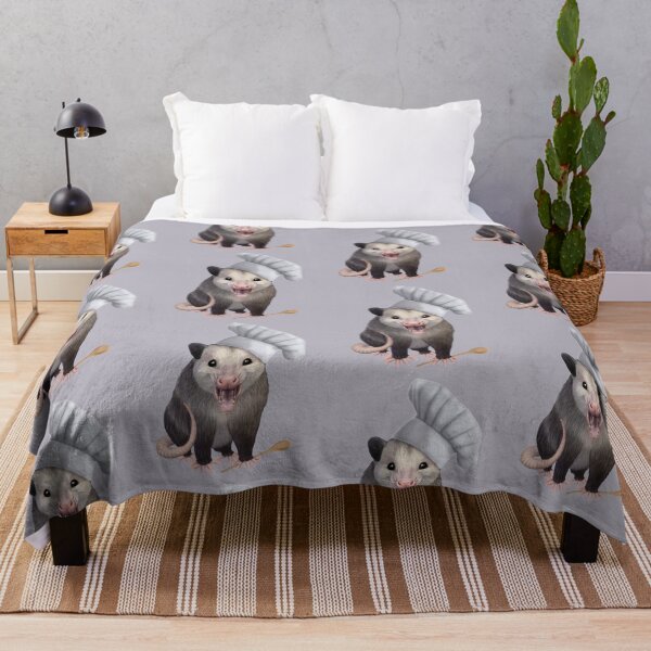 Item preview, Chef Opossum - cute possum in a chefs hat designed and sold by Mehu.