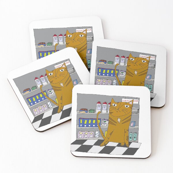 Item preview, Bodega Cat designed and sold by rhodeyart.