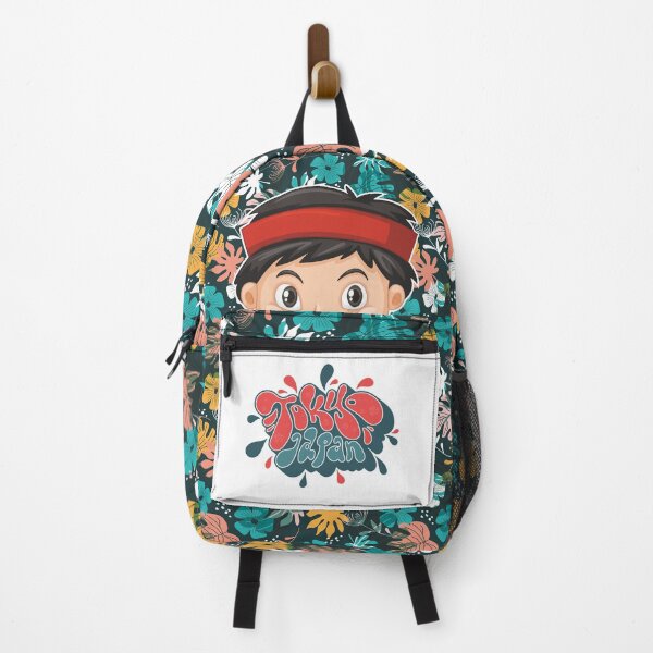 Item preview, Flowers japan tokyo Backpack designed and sold by hattan119.