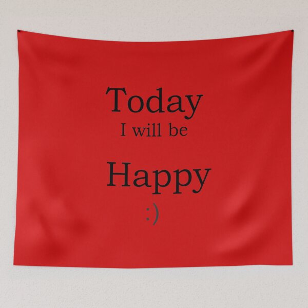 Item preview,  I will be Happy black 4 designed and sold by Naty1976.