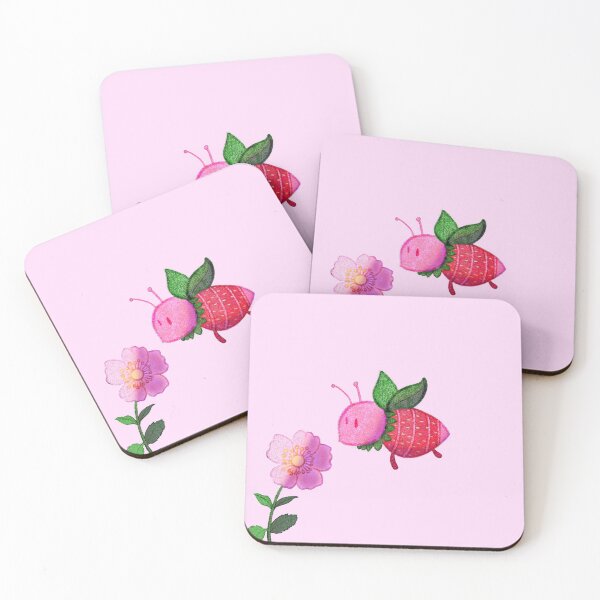 Item preview, Strawberry Bee! designed and sold by VioletMoonArt.