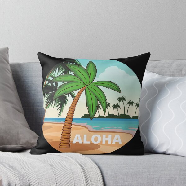 Item preview, Aloha Palm Trees On The Beach designed and sold by JacieDesigns.