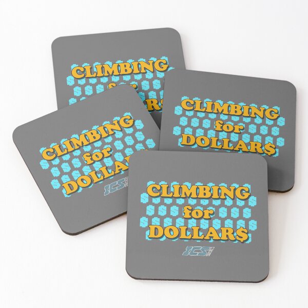 Item preview, Climbing for Dollars - The Running Man designed and sold by GroatsworthTees.