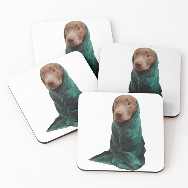 Item preview, scared puppy designed and sold by Maria Benvenuto.