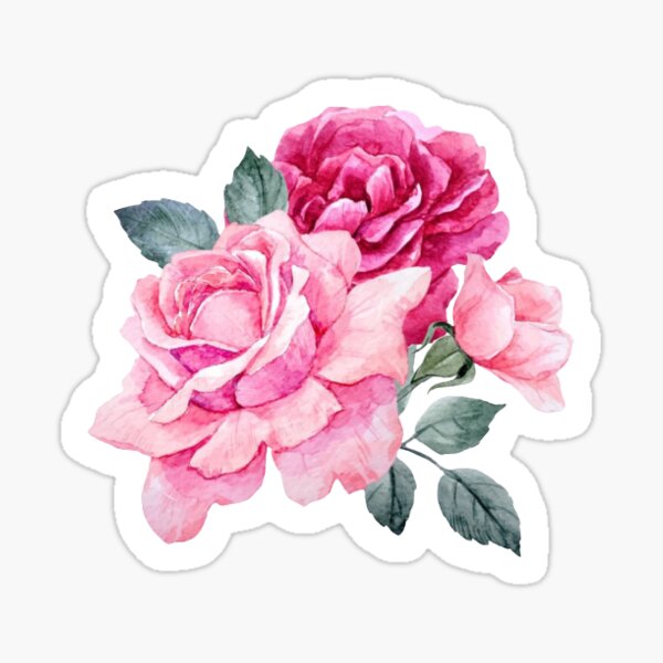 Flower Cup Stickers Redbubble - flowery roblox aesthetic