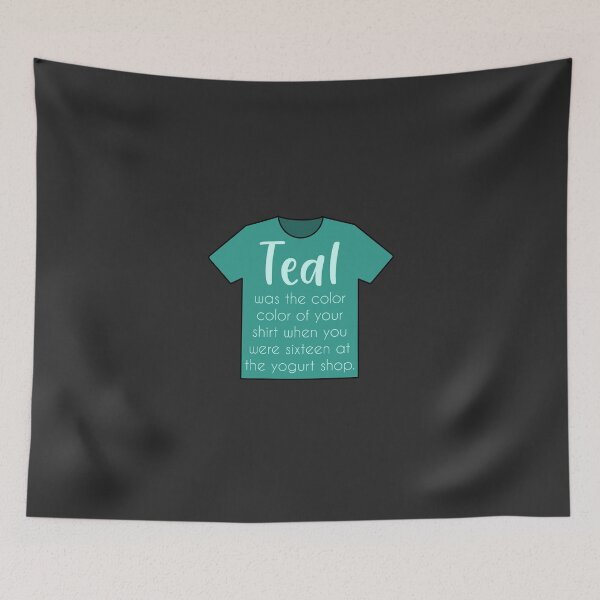 Item preview, Teal shirt designed and sold by LisaDylanArt.