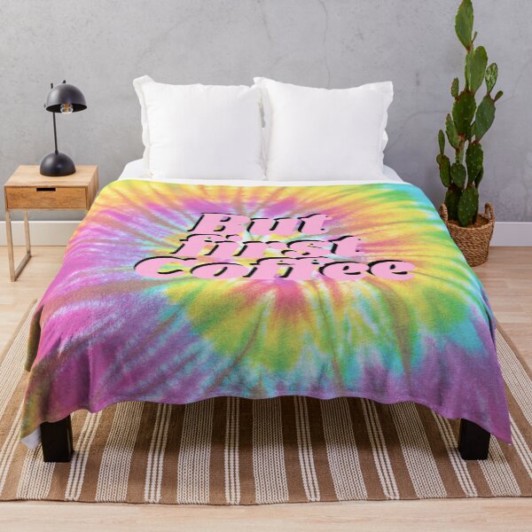 Item preview, But First Coffee - Tie Dye designed and sold by KarolinaPaz.