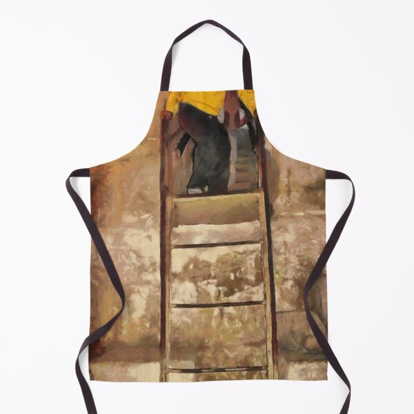 Item preview, Ladder in an old cellar designed and sold by ashishagarwal74.