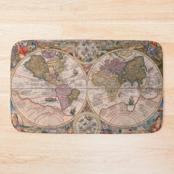 Item preview, Vintage World Map from 1594! designed and sold by abbazabba.