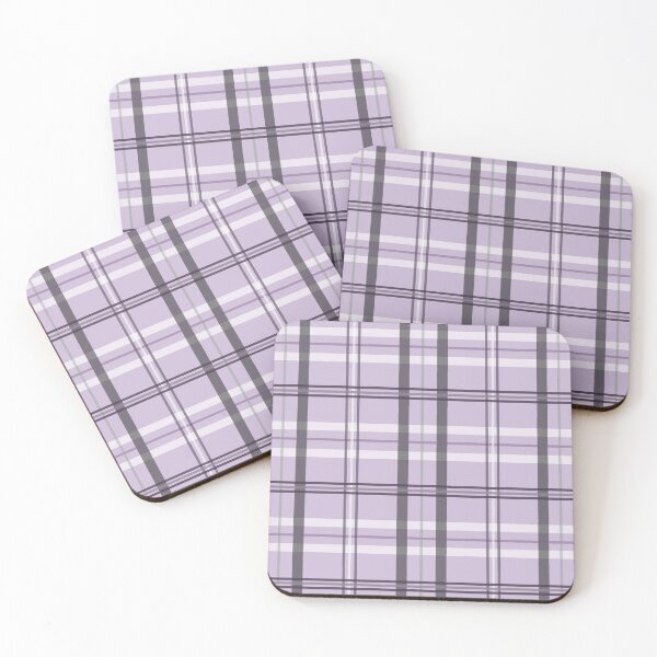 Item preview, plaid pattern purple / lavender designed and sold by designsbysoph-.