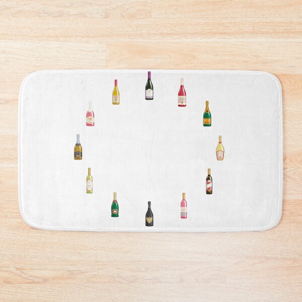 Item preview, Wine Twelve bottles Clock designed and sold by mattpanta.