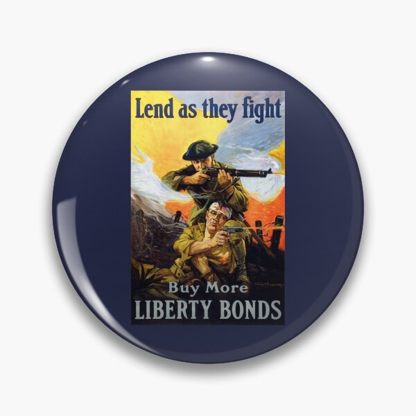 Item preview, Lend As They Fight - Buy More Liberty Bonds - WWI 1918 designed and sold by warishellstore.