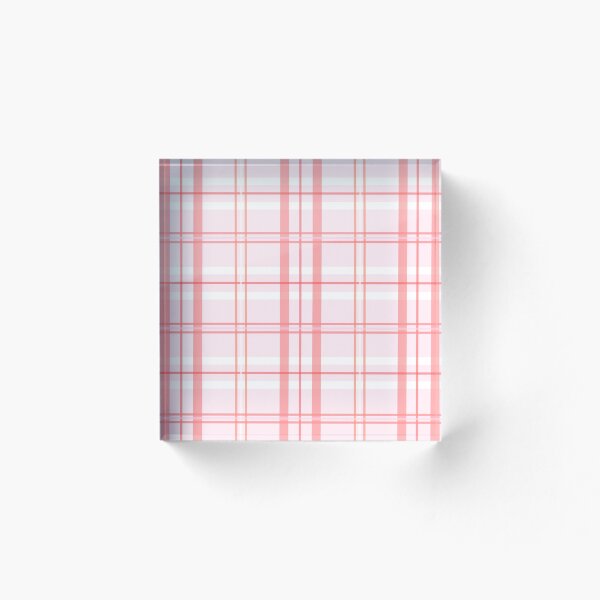 Item preview, plaid pattern pink designed and sold by designsbysoph-.