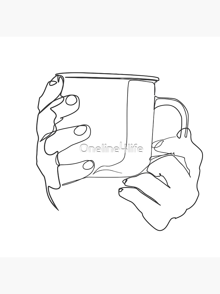 7,100+ Drawing Of Coffee Mug Outline Stock Photos, Pictures & Royalty-Free  Images - iStock