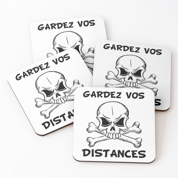Item preview, Skull keep your distance designed and sold by joozybart.