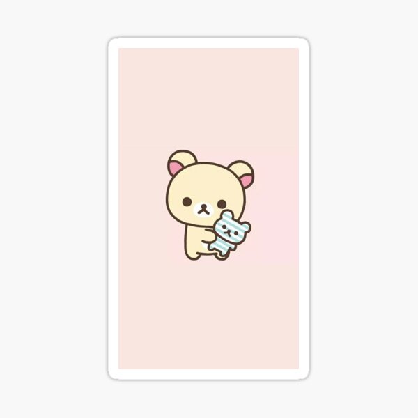 Bear Kawaii Anime Japanese Cute Teddy Pink\