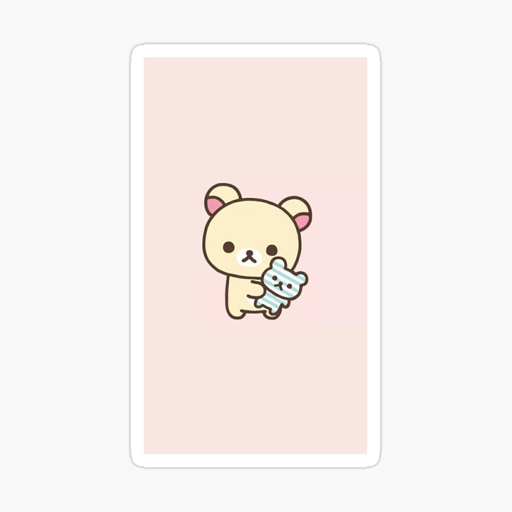 Bear Kawaii Anime Japanese Cute Teddy Pink\
