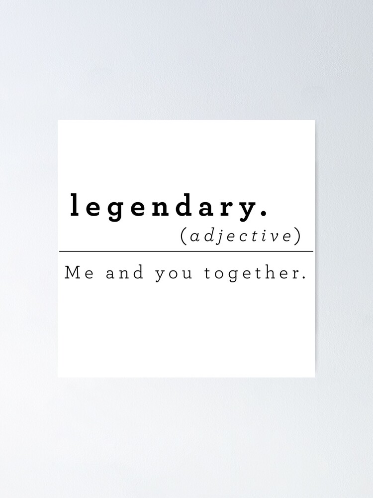 Legendary meaning