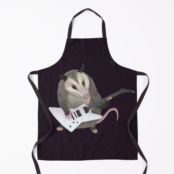 Artikelvorschau, Opossum spielt E-Gitarre - Opossum entworfen und verkauft von Mehu.